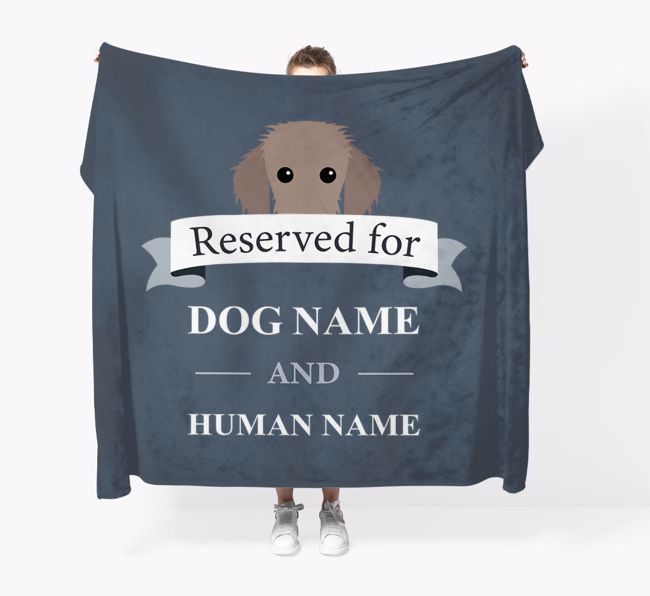 Reserved For: Personalized {breedFullName} Throw Blanket